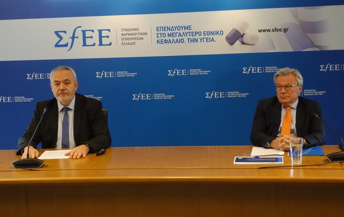 κ. Ολύμπιος Παπαδημητρίου, Πρόεδρος ΣΦΕΕ και κ. Μιχάλης Χειμώνας, Γενικός Διευθυντής ΣΦΕΕ.