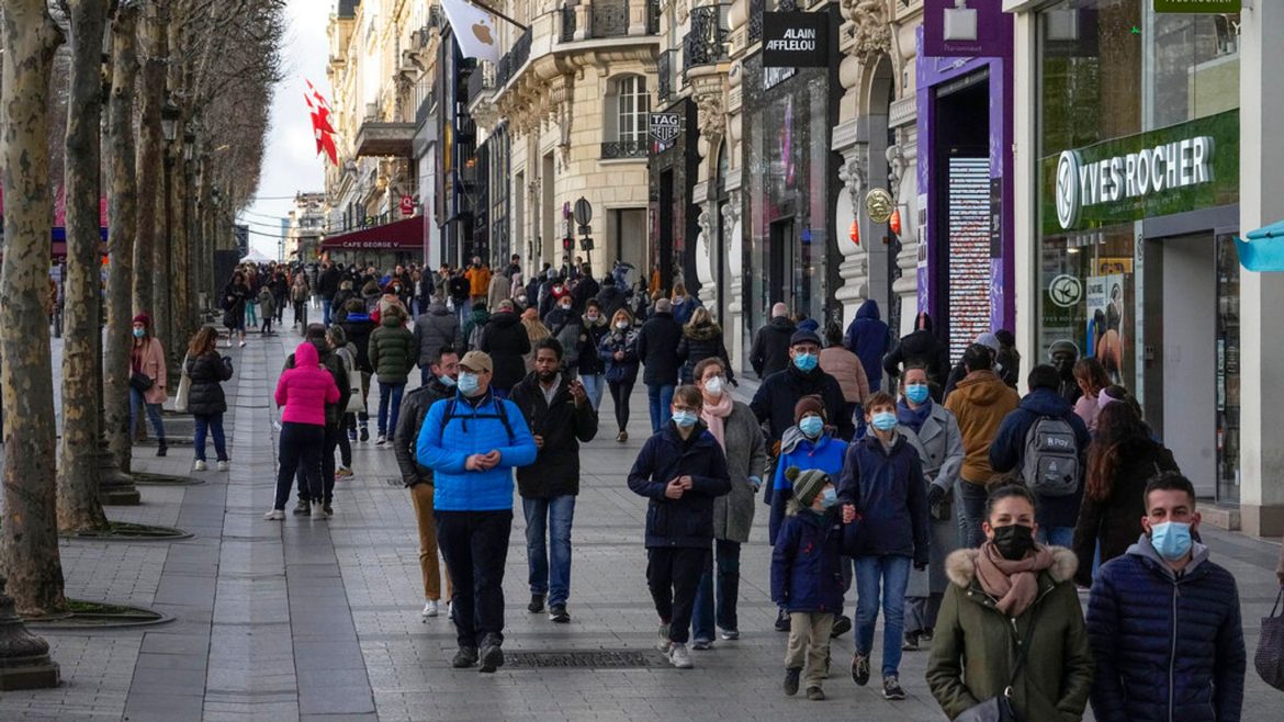 Τεράστια Αύξηση των Κρουσμάτων Κορωνοϊού στη Γαλλία.